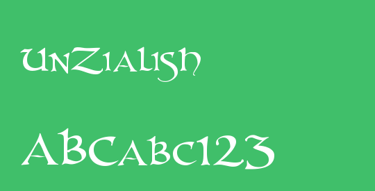UnZialish