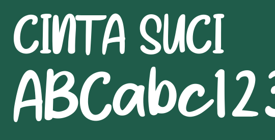 CINTA SUCI