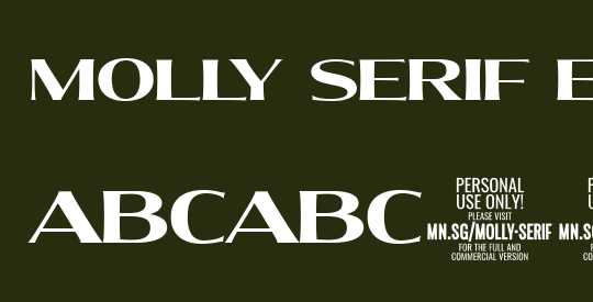 Molly Serif E PERSONAL