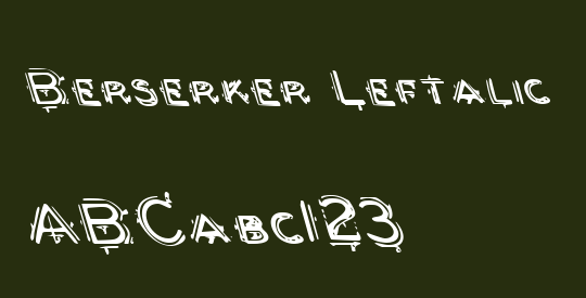 Berserker Leftalic