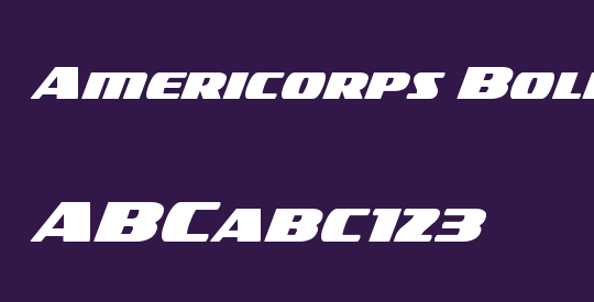 Americorps Bold