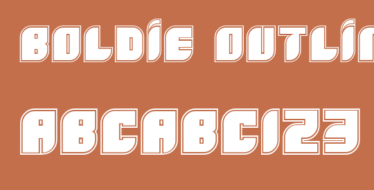 Boldie Outline