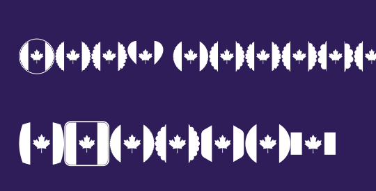 Font Canada Color