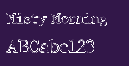 Misty Morning