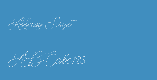 Abbassy Script