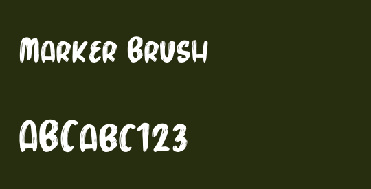 Marker Brush