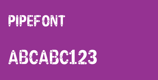 PIPEFONT