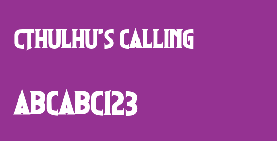Cthulhu's Calling