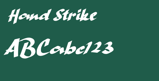 Hand Strike