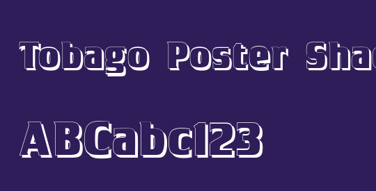 Tobago Poster Shadow