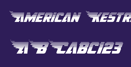 American Kestrel Halftone