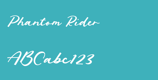 Phantom Rider