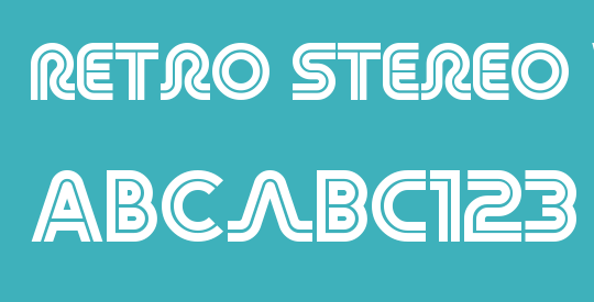 Retro Stereo Wide