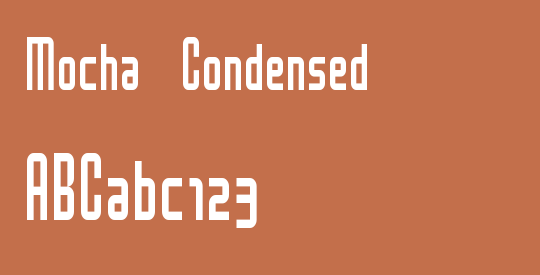 Mocha Condensed