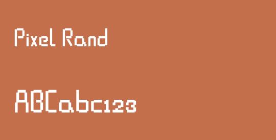 Pixel Rand