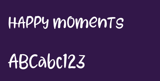 HAPPY MOMENTS