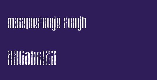 masquerouge rough