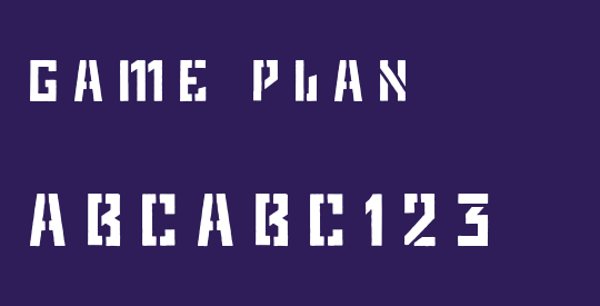 Game Plan