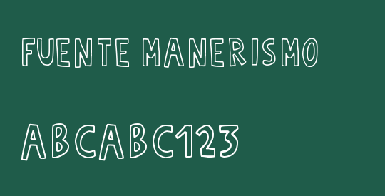 Fuente Manerismo