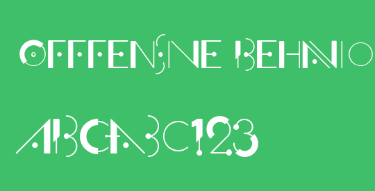 Offfensive Behaviour