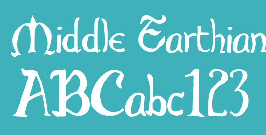 Middle Earthian Maphand