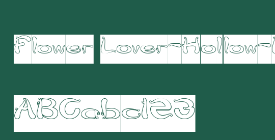 Flower Lover-Hollow-Inverse