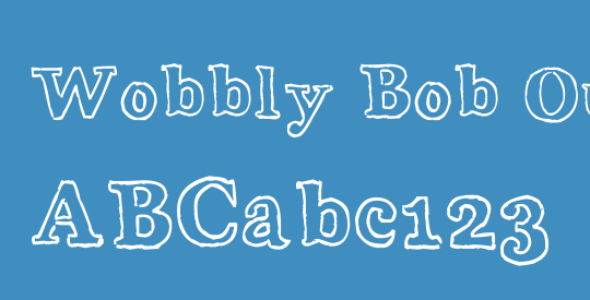 Wobbly Bob Outline