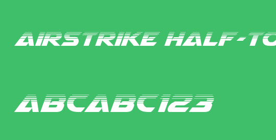 Airstrike Half-Tone