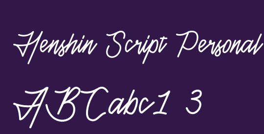Henshin Script Personal Use
