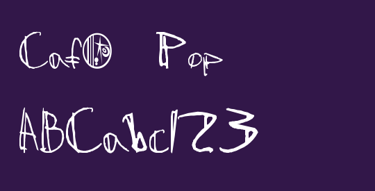 CafÈ Pop