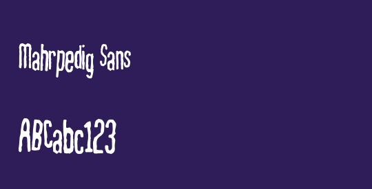 Mahrpedig Sans