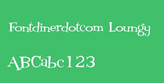Fontdinerdotcom Loungy