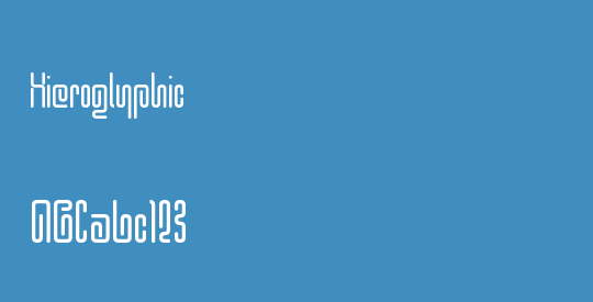Hieroglyphic