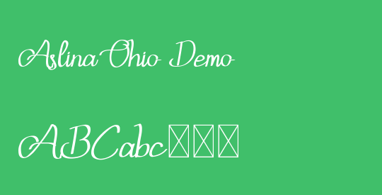 Aslina Ohio Demo