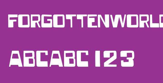 ForgottenWorld