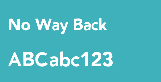 No Way Back