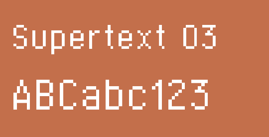 Supertext 03