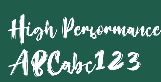 High Performance Demo