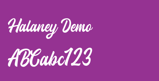 Halaney Demo