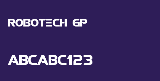 ROBOTECH GP