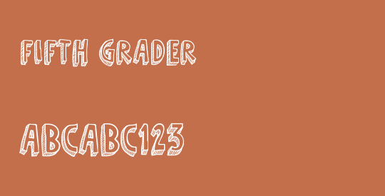 Fifth Grader
