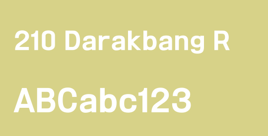 210 Darakbang R