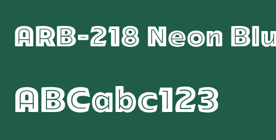 ARB-218 Neon Blunt MAR-50