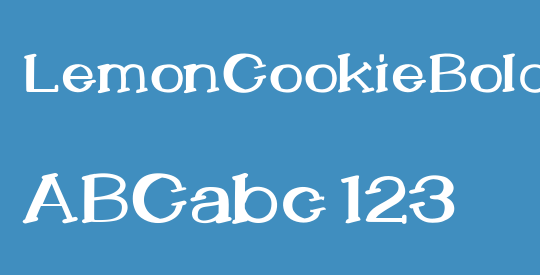 LemonCookieBold
