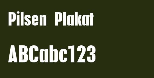 Pilsen Plakat