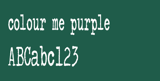 colour me purple