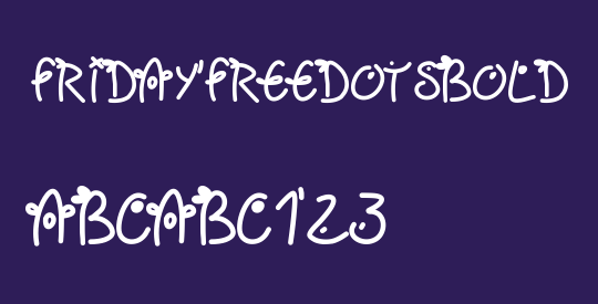 Fridayfreedotsbold