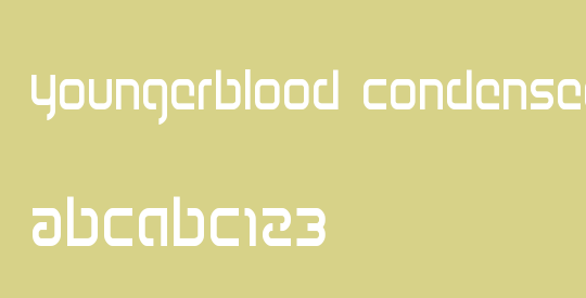 Youngerblood Condensed