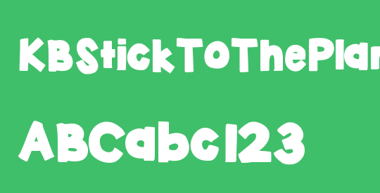 KBStickToThePlan
