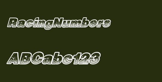 RacingNumbers